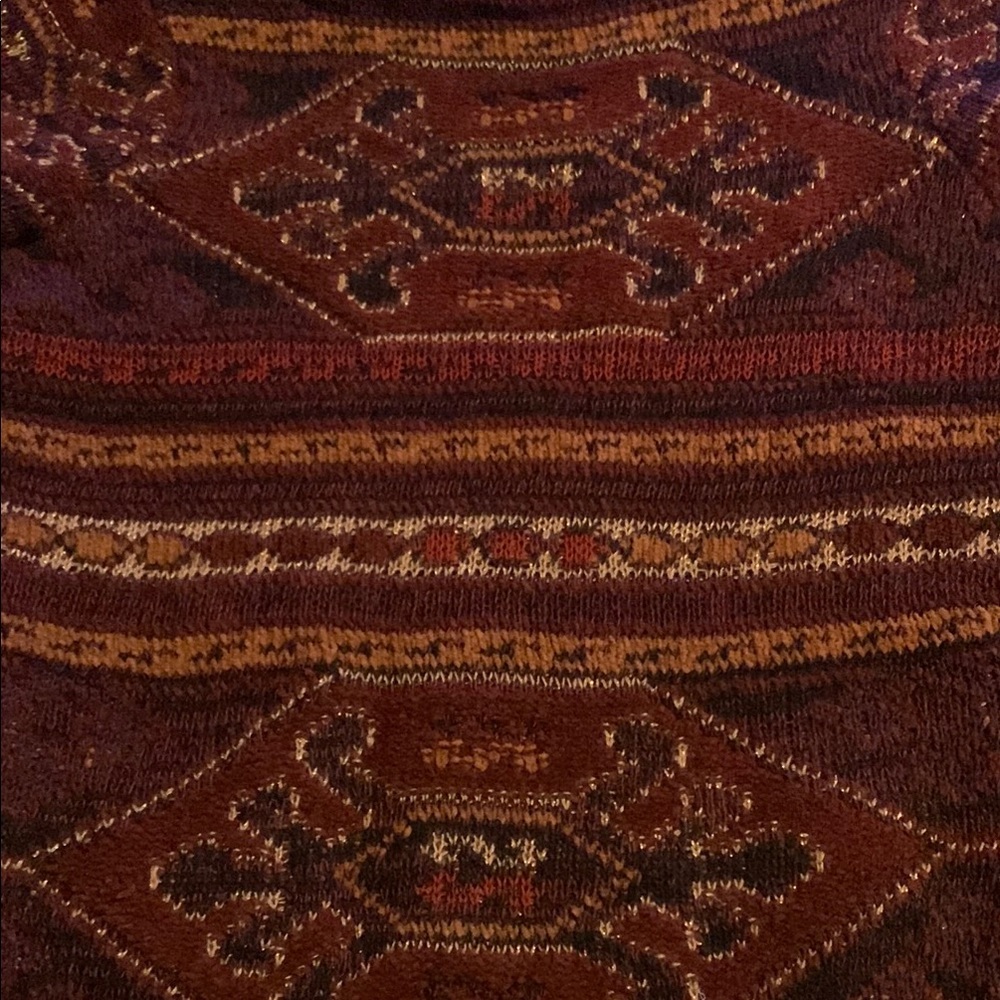 Lauren Ralph Lauren Small Petite southwestern country style sweater - Picture 6 of 7